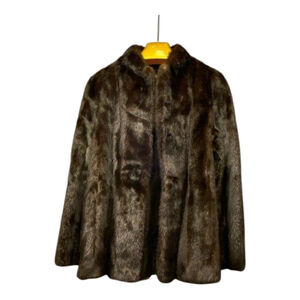 Joseph Horne Co Brown Mink Fur Coat Size M